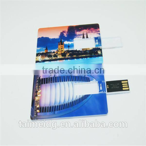 2015 hot sale plastic usb card