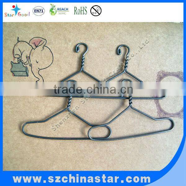 Cute beutiful metal small clothes hangers
