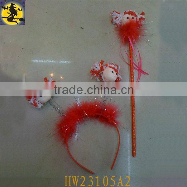 2013 New Design Kitty Rosiness headband set