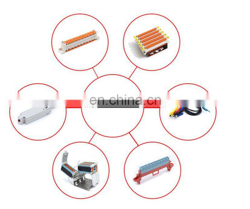 MT-3512 150 pair 19 inch rack Mounting type Low termination force Quick Connect Module
