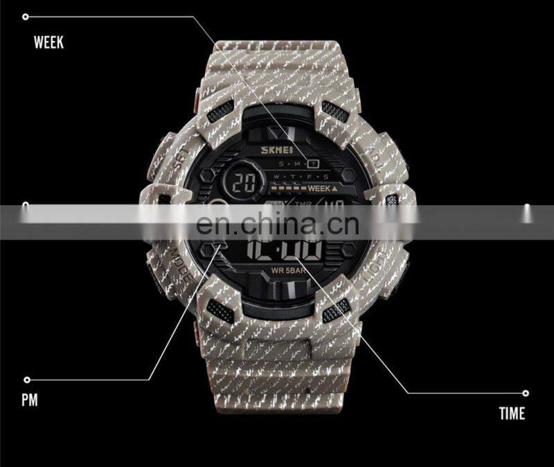 New SKMEI 1472 Men Digital Watch Sport 5ATM Water Resistant Wristwatches Relogio Masculino