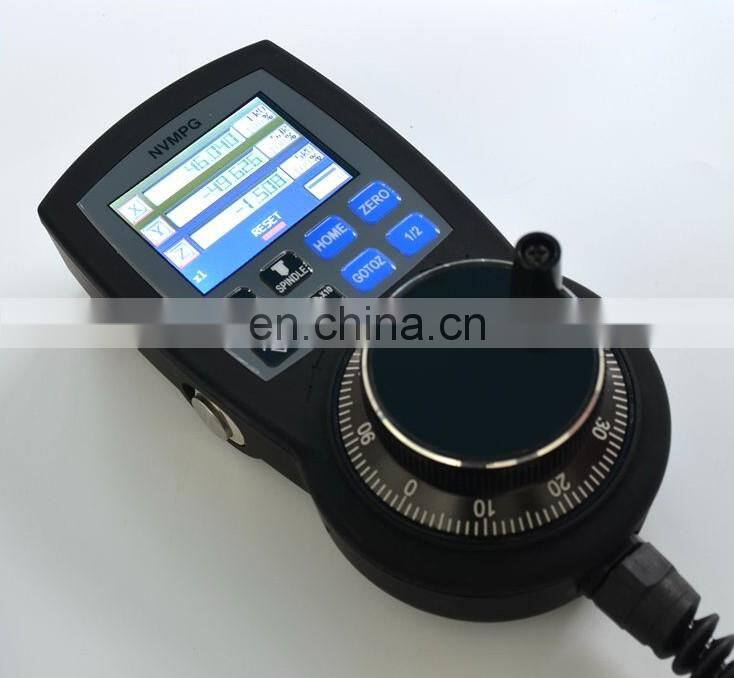 NVMPG-3D RJ45 Port CNC Manual Pulse Generator MPG Coordinates Display Handwheel with USB MACH3 Interface Board