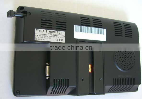 7" Stand-alone Touchscreen VGA Monitor