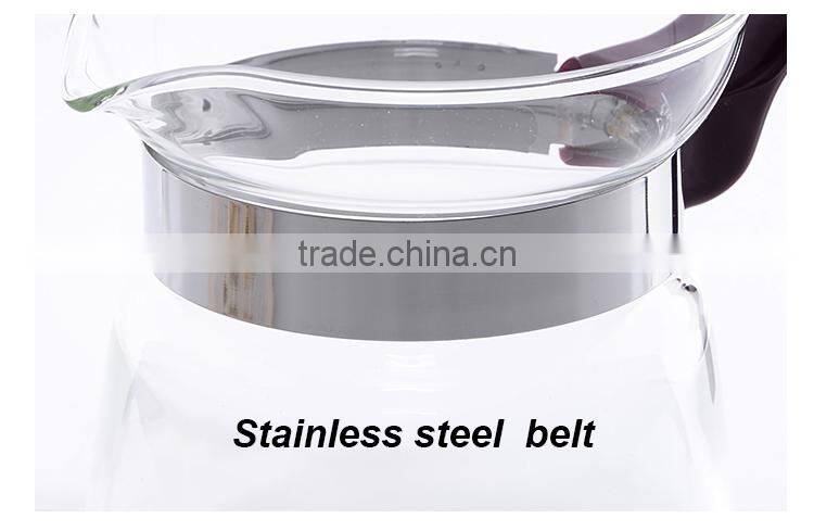 best drinkware for home restaurant OEM factory pyrex glass clear glass water pot