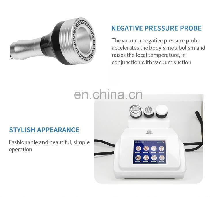 3 IN 1 Body Shaping Machine Microwave+Microcurrent+Vacuum Negative Pressure Weight Loss Device Body Physiotherapy Massage