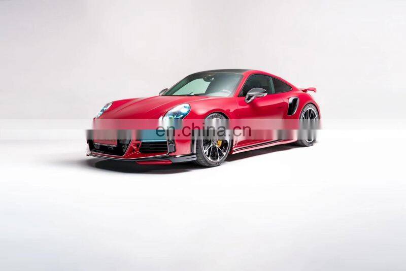 Runde New Arrival For Porsche 992 Turbos Upgrade Techart Dry Carbon Fiber Kit