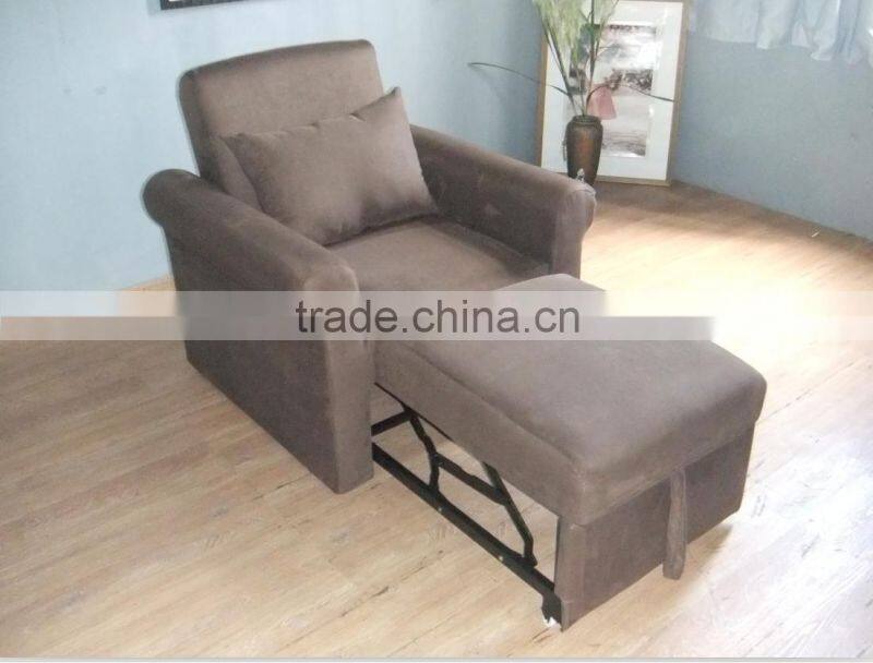 Modern Design Single Sofa Sleeper Brown Sofa Cum Bed Designs