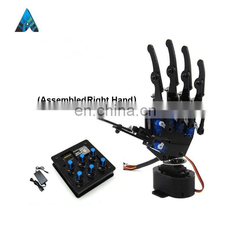 Main body black acrylic a little stainless steel 3D printed parts education model robot arm robotic arm manipulator