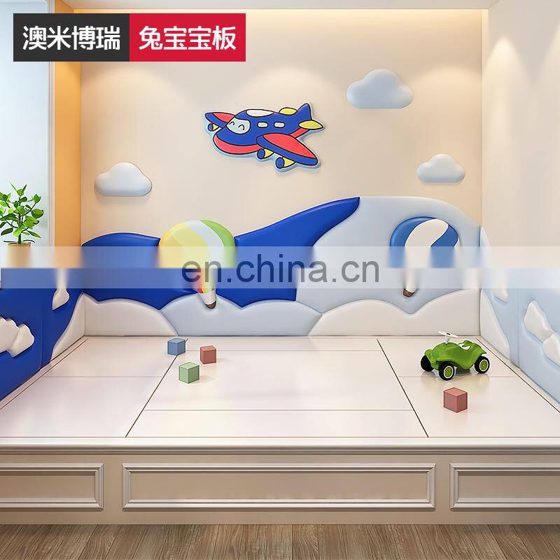 New Foam Home Decoration Pvc Wholesale Cartoon Wall Stickers 3D Self Adhesive Brick Hotel Wallpapers for sale