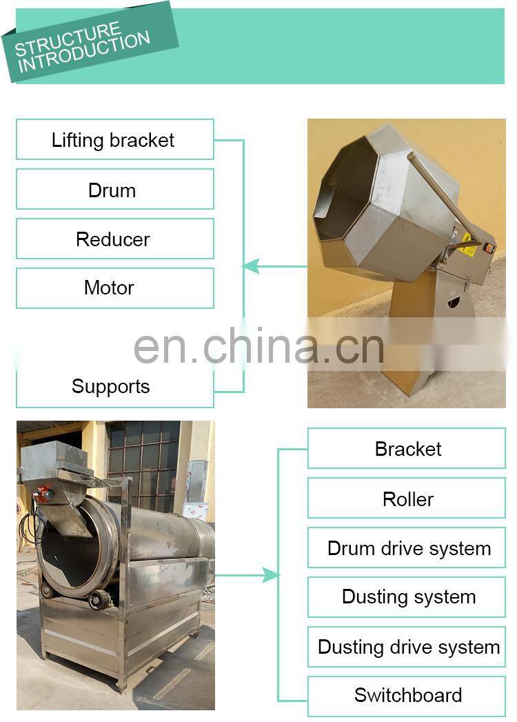 Automatic single roller oil sprayer seasoning machine