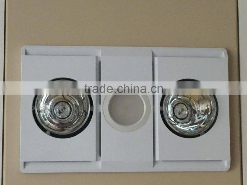 Electric Bathroom Heater 2-heat fan light 3 in 1