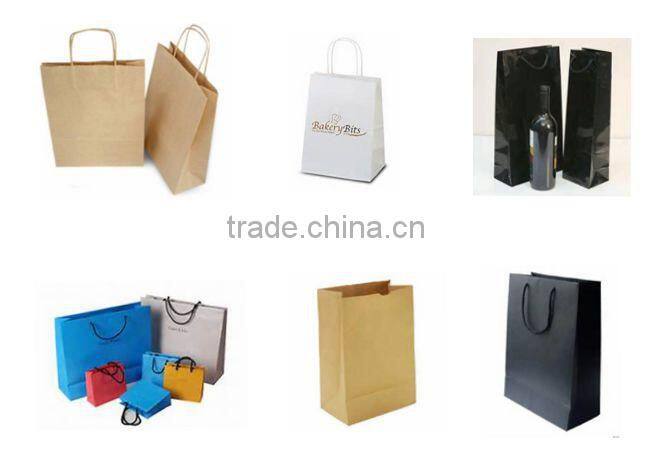 Luxury Laminationed Kraft Paper Bags for Shopping / Shopping Bags