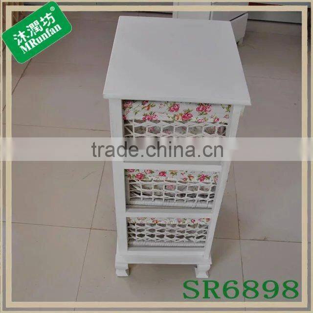 Wholesale woven fabric pattern wood cabinets