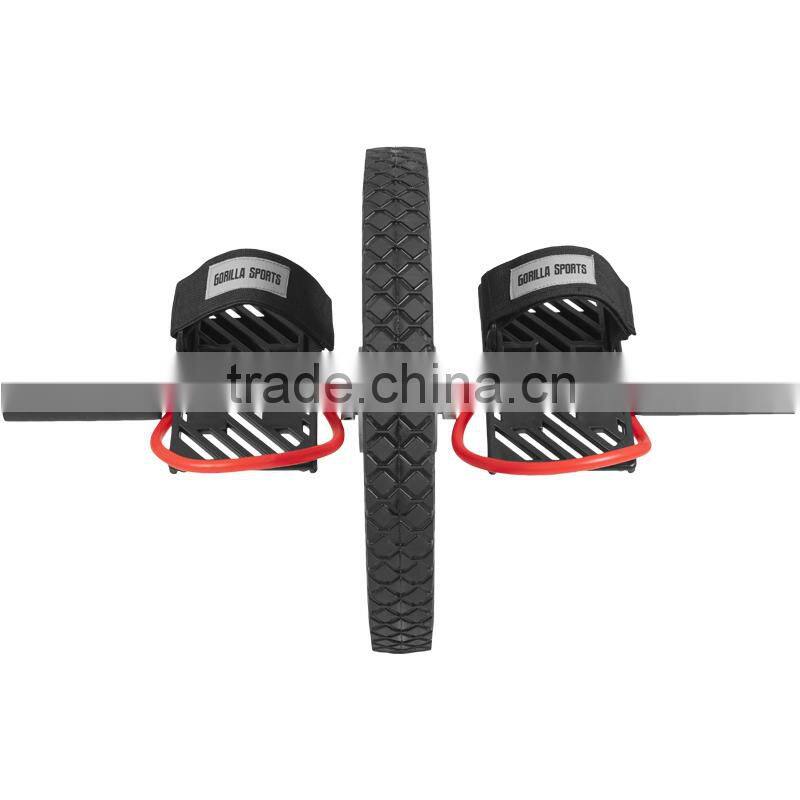 Power Wheel Abdominal Trainer Black/Red