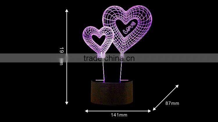 promotional item of 3d led night light