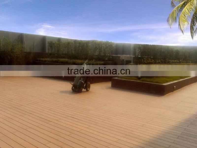 New design WPC outdoor decking and flooring for your platform, terrace, gallery