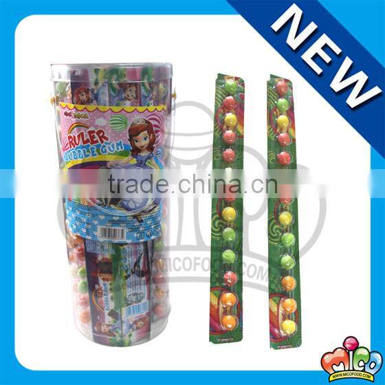 30pcs ruler bubble gum