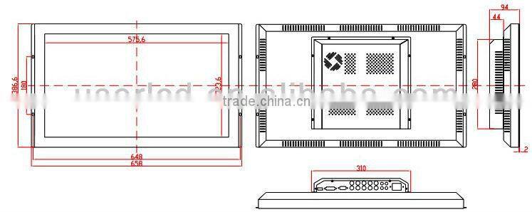 26 inch open frame led monitor