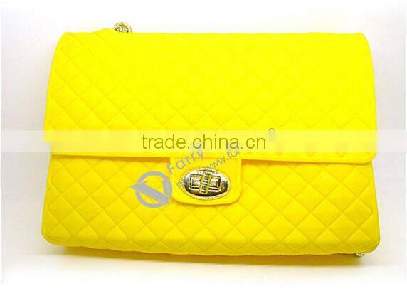 Fashion hanbag 2015, silicone jelly bag