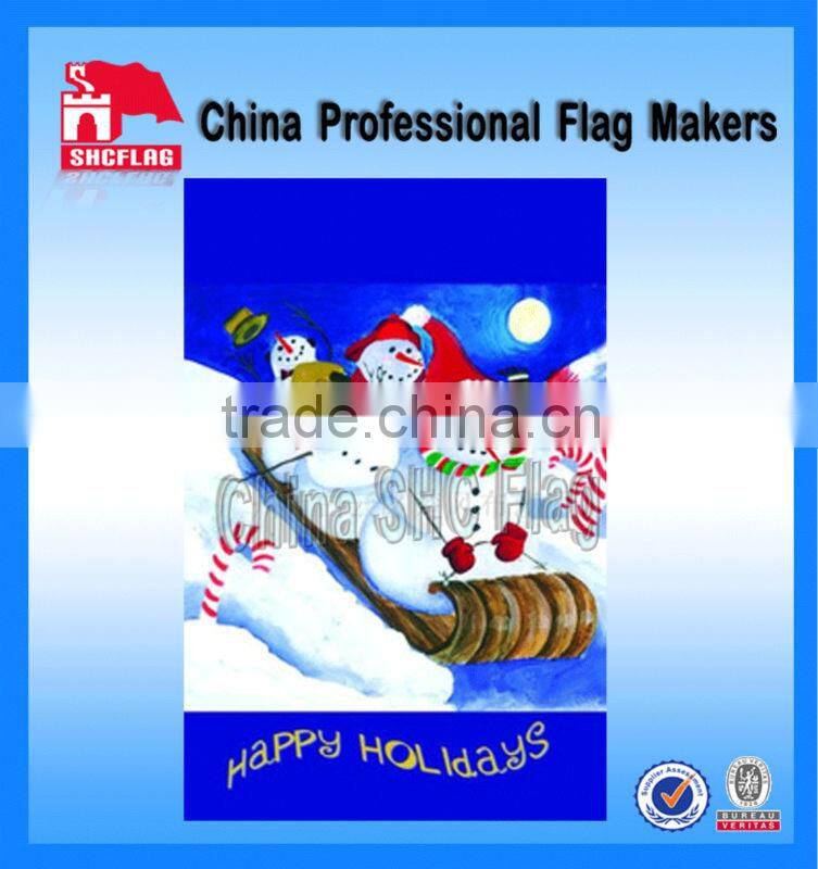 100% polyester wholesale garden flag
