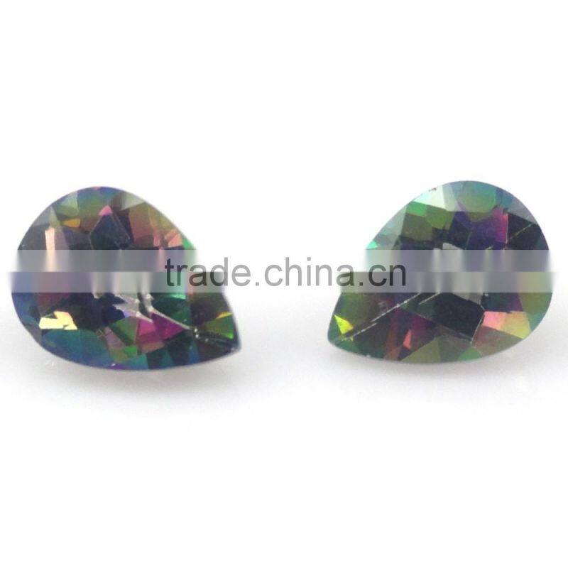 Mystic Topaz Pear shape Gemstones