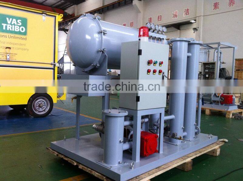JT Series Portable Coalescence Separation Fuel Oil Purifier, Waste Oil Water Separator Factory