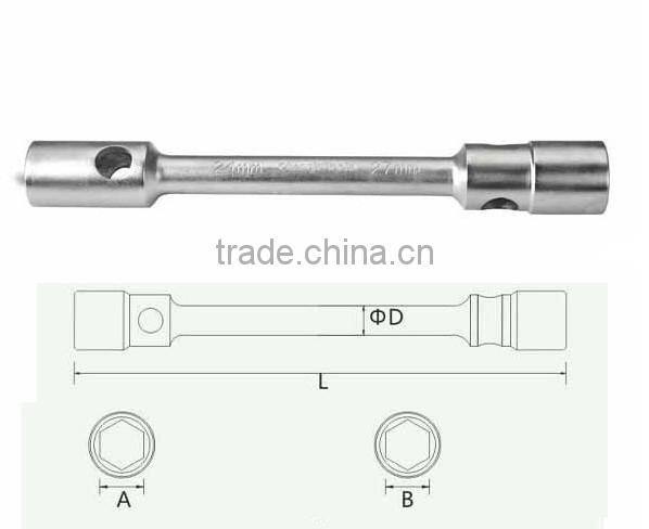 zinc plated heavy duty bolt tire wrench