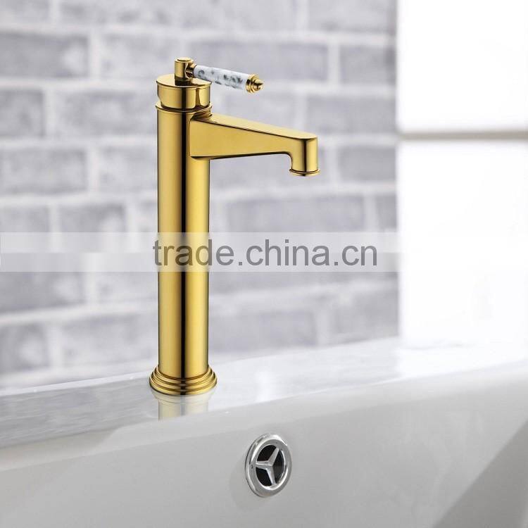 Aqua Antique Golden Plated Basin Faucet BNF0041H