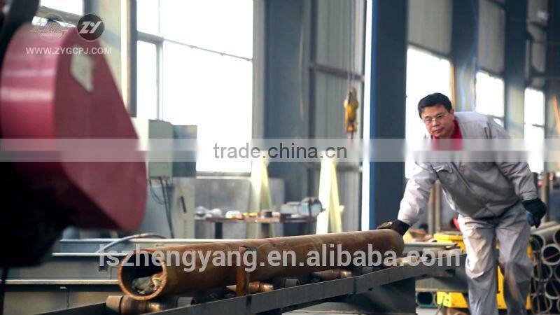 Semi truck trailer axle tube of german type axle beam