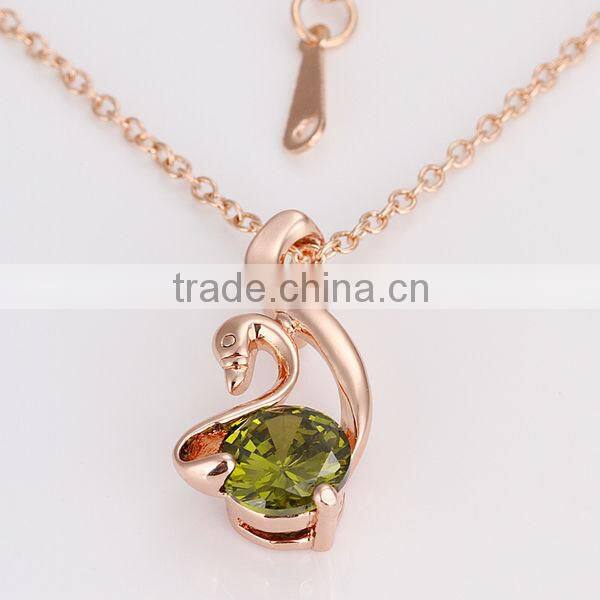 Unique style animal necklace 18k rose gold necklace vners
