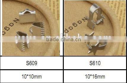 S839 for chain necklace, Stainless steel clasp crimp