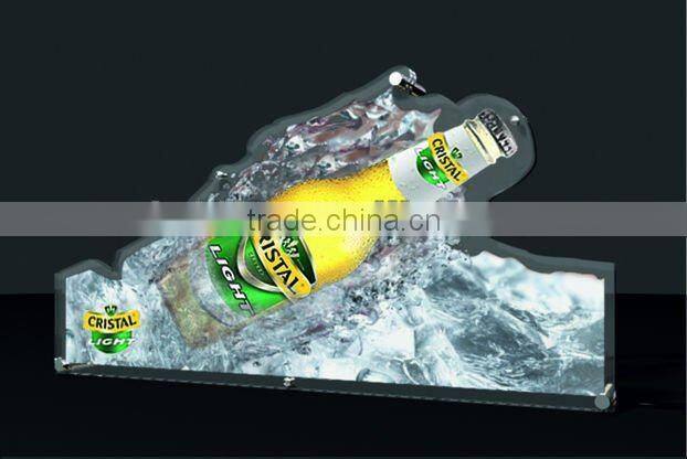 Special-Shape advertising EL acrylic sign