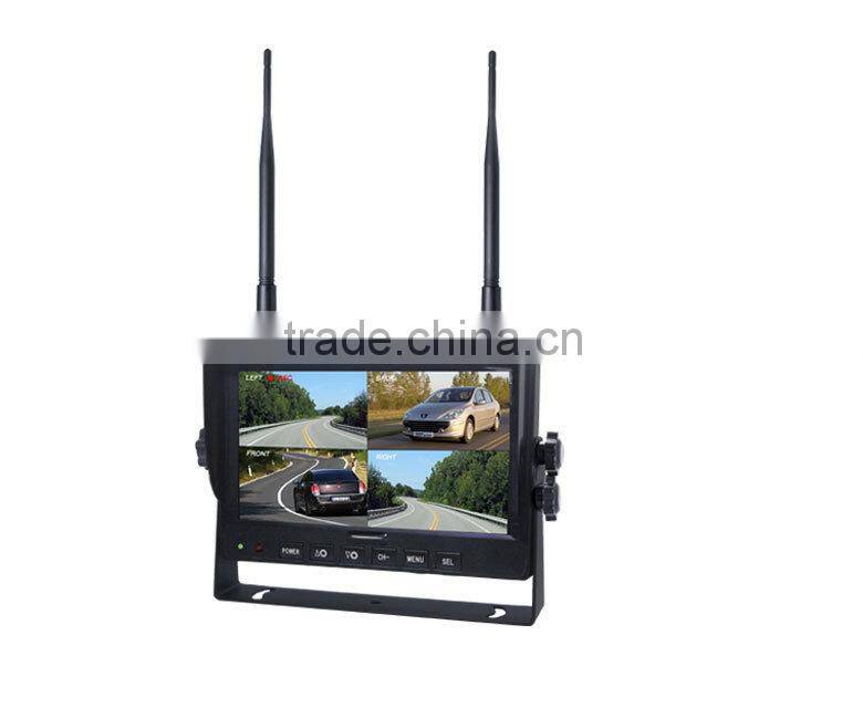 Easy Installation Long Wireless Range Super Waterproof Good Night Vision Wireless Outdoor Camera System for School Bus