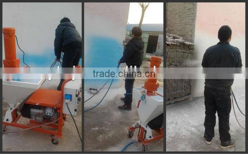 construction indoor and outdoor wall putty spray machine