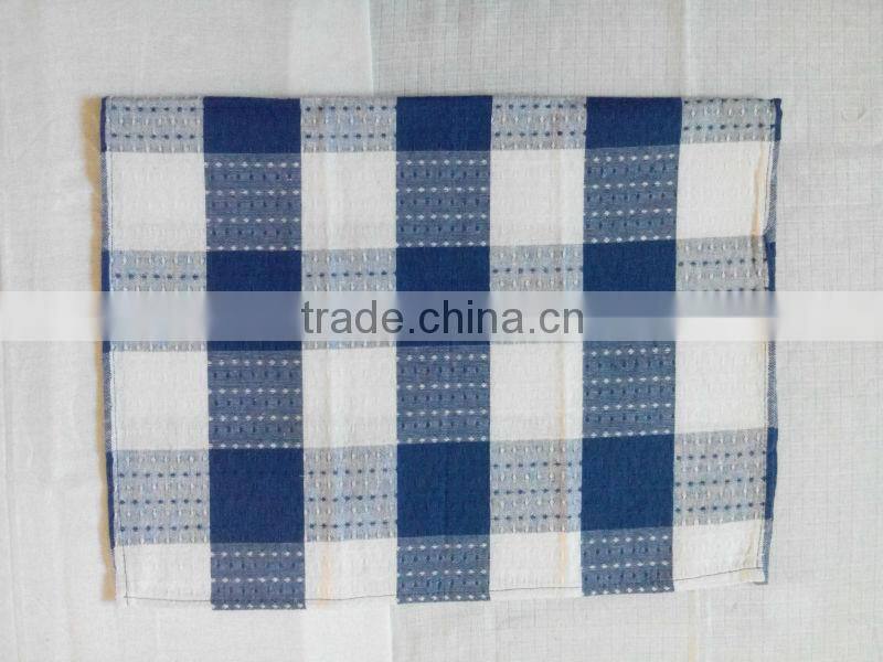 Yarn dye cotton tea towel