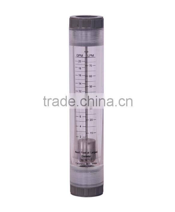 Beixing Meter Manufacturer Acrylic tube water rotameter flow meter