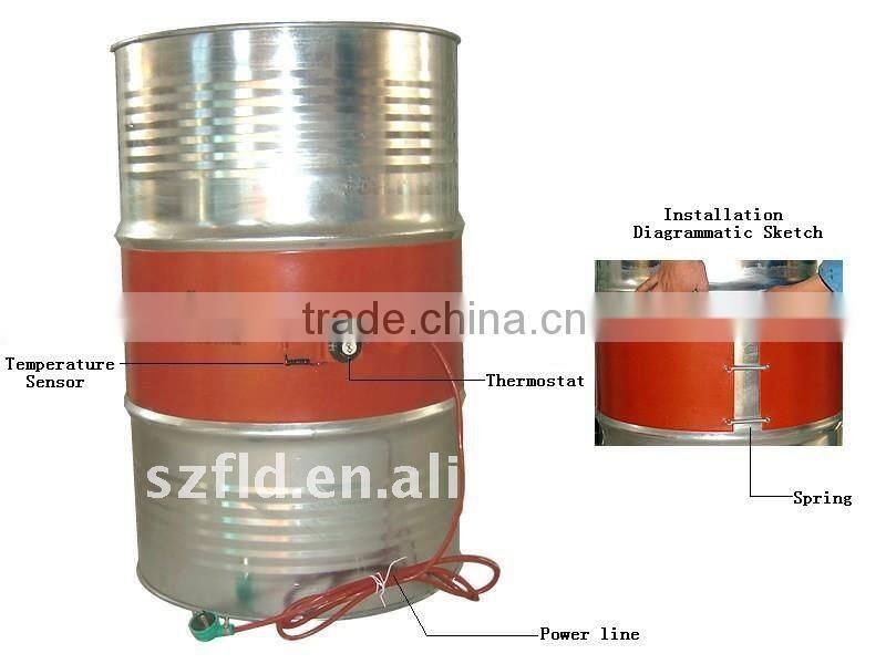 Customize flexible drum heater with CE RoHS certification