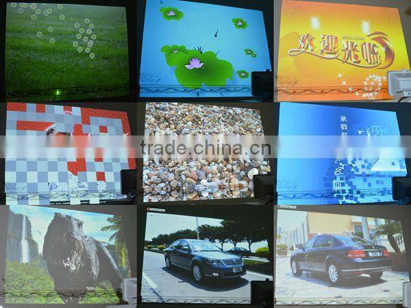 Interactive floor/Wall system, interactive floor projection for advertising, event and wedding decoration