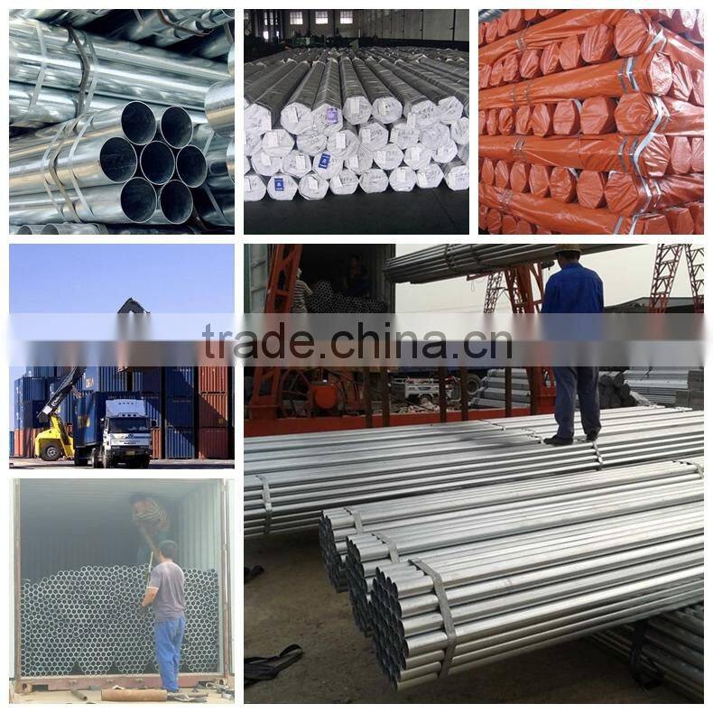 PRE GALVANIZE ROUND STEEL PIPE MADE IN CHINA