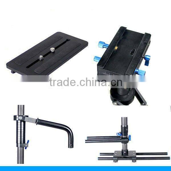 Expensive stabilizer carbon fiber stabilizer 2.5-12kg Load Pro Camera Steadicam Video Carbon Stabilizers + Low-shooting