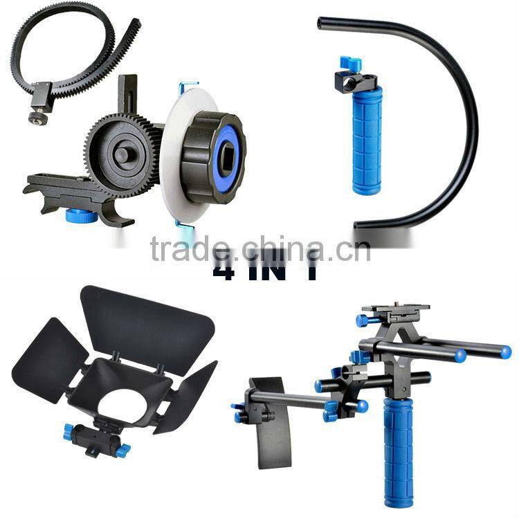 Bracket for camera Shoulder DSLR Rig Camera Rig Set Shoulder Support Kit Follow Focus(RL-001)