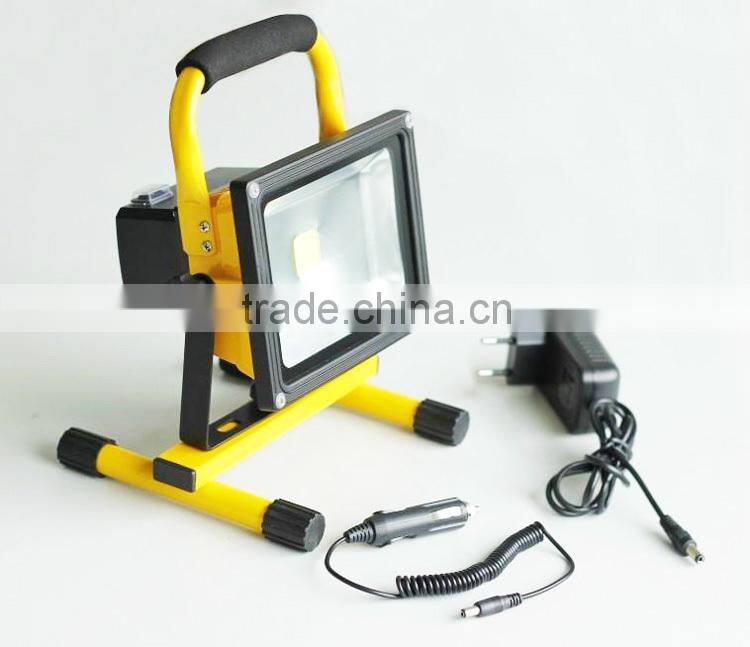 Rechargeable Flood Light Portable LED Flood light Durable Waterproof Emergency Light Trouble lamp Stand for Car Travel
