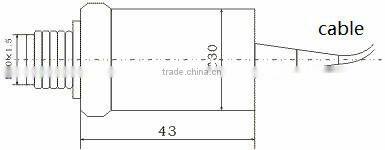 DPT211 Miniature Pressure Sensor, water, oil, air pressure sensor, transducer