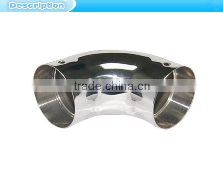 Modern flexible stainless steel railing handrail post pipe elbow(EB-21)
