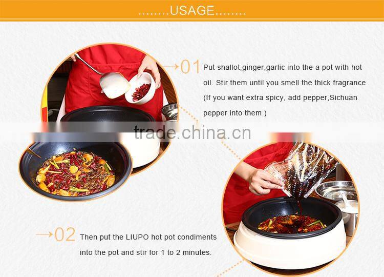 2016 Spicy Traditional Chinese food Hot Pot Seasoning