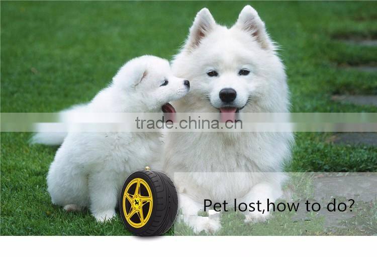 Multiple positioning mini wheel GPS tracker for car