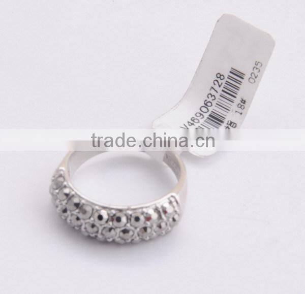 Ruby Flower Mood Ring Crystal Engagement Ring