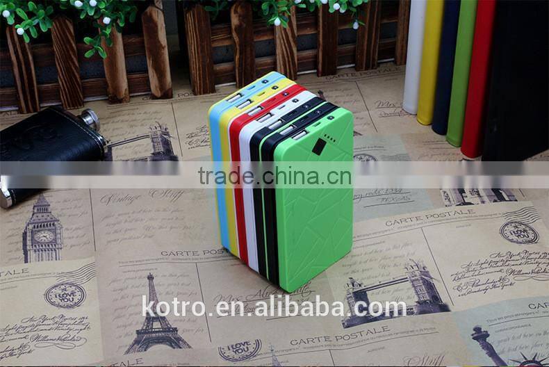 4000mAh 8000mAh Li-polymer Cube battery charger pack Portable Power bank for iphone