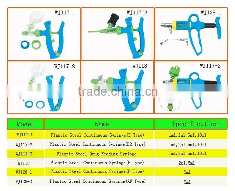 WJ112 10ml A Type Poultry Continuous Injector