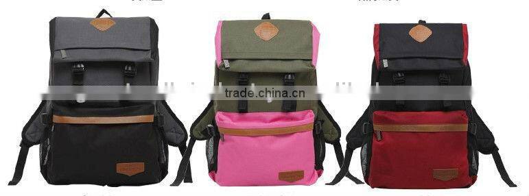 2013 100% Cotton Vintage Canvas Bag Canvas Backpack
